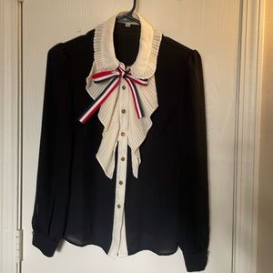 academic vibe blouse